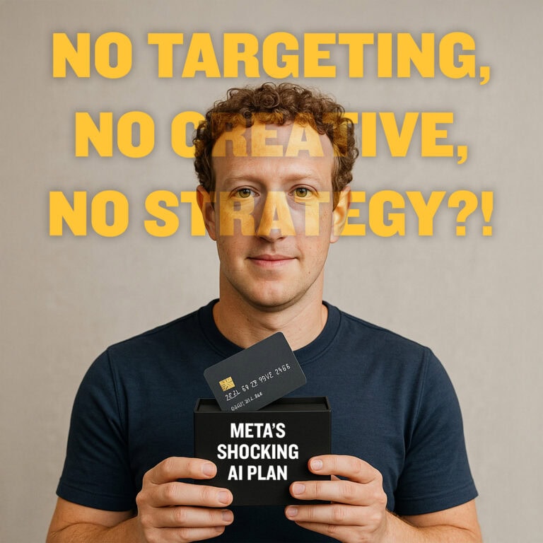 No Targeting, No Creative, No Strategy?! Meta’s Shocking AI Plan